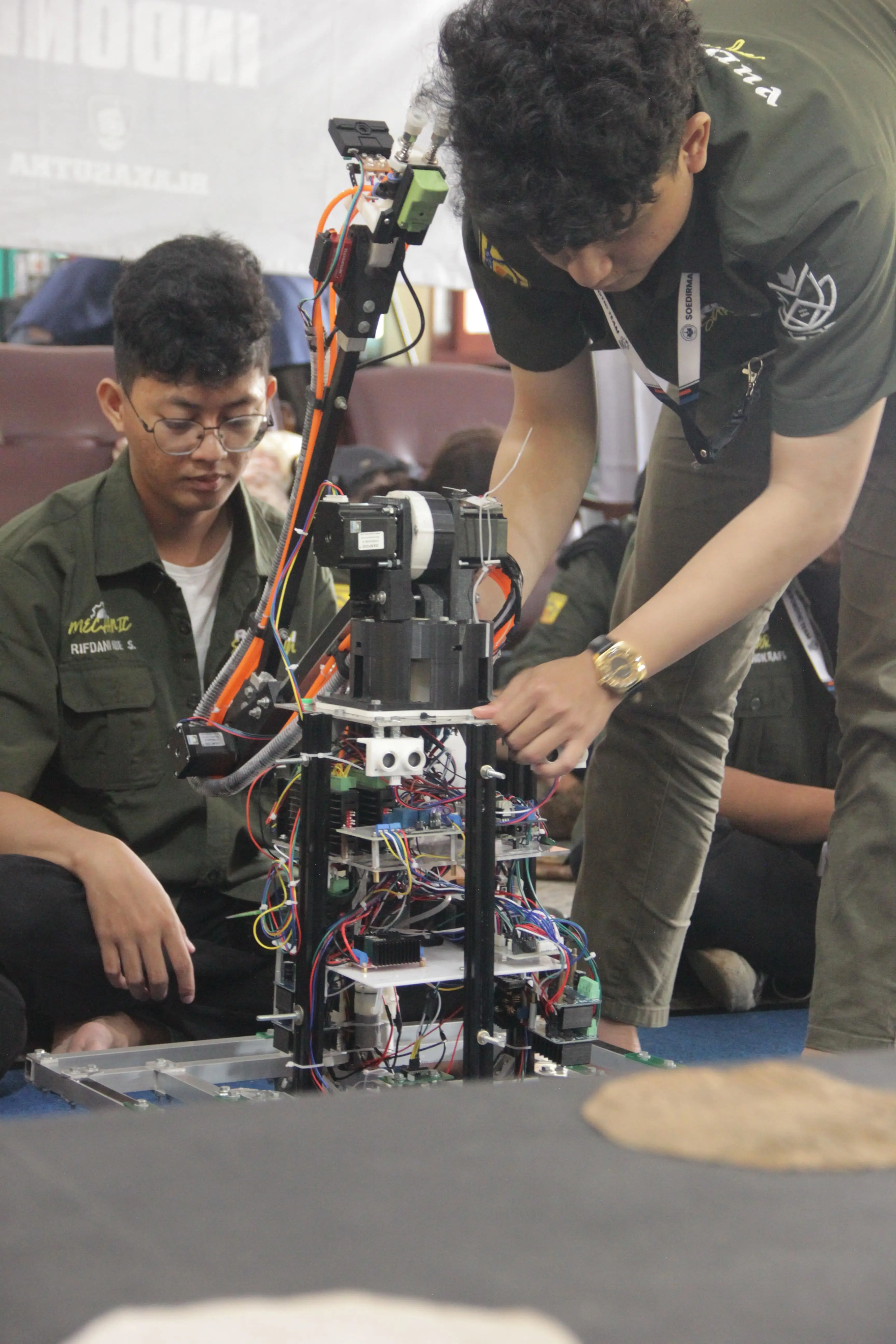 16 Besar Pada Kontes Robot Indonesia Tingkat Nasional 2023